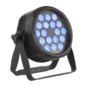 Luzes de paridade de palco à prova d'água - LED 18x10W 6in1 RGBWAUV