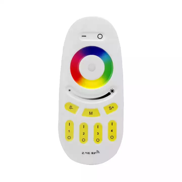 Mi light 2.4G tela sensível ao toque RF sem fio remoto 5v 12v 24v RGB RGBW LED controlador dimmer