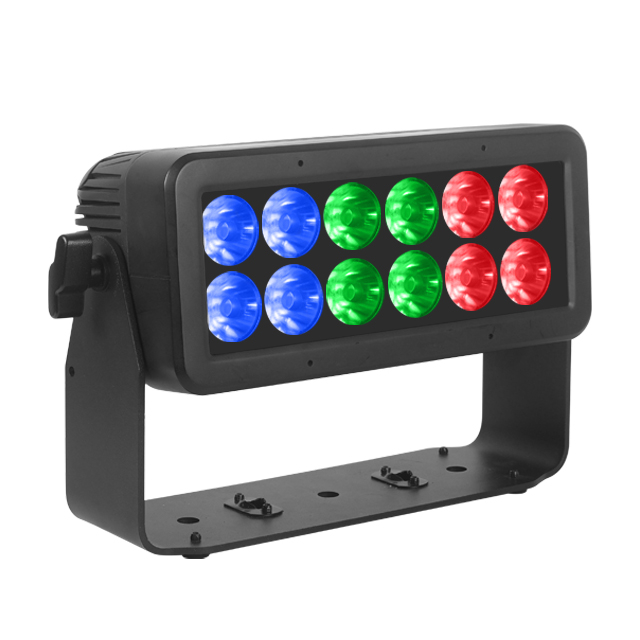 Iluminação de palco dinâmica: COLOR SPIDER 12x40W RGBW LED Wash Lights - Alta potência