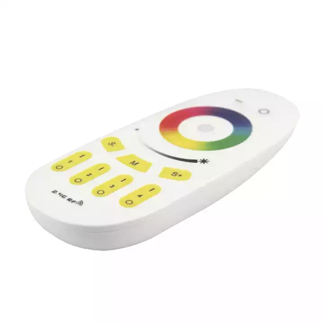 Mi light 2.4G tela sensível ao toque RF sem fio remoto 5v 12v 24v RGB RGBW LED controlador dimmer