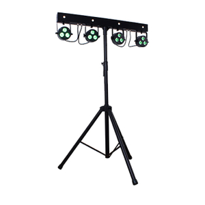 Luz de bateria LED portátil 12X8W RGBW | Dispositivo elétrico de iluminação de palco 4 em 1