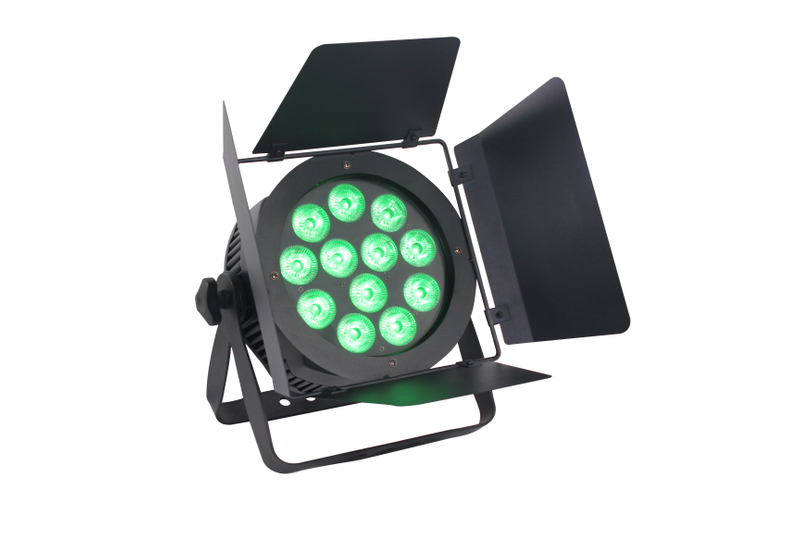 Iluminação de palco e eventos: IP65 12*10W 6 em 1 RGBWAUV LED Par