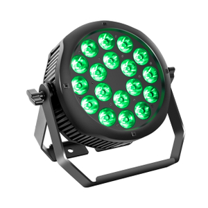 Luz LED TYPHOON PAR 18X20W RGBW - Efeito de palco 4 em 1 à prova d'água